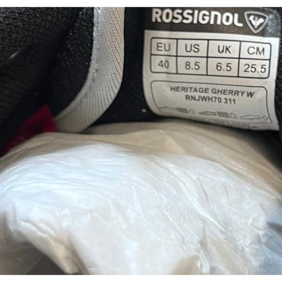 Rossignol Womens Heritage 311 Cherry Sneaker Sz UK 6.5/US 8.5 - Picture 6 of 7